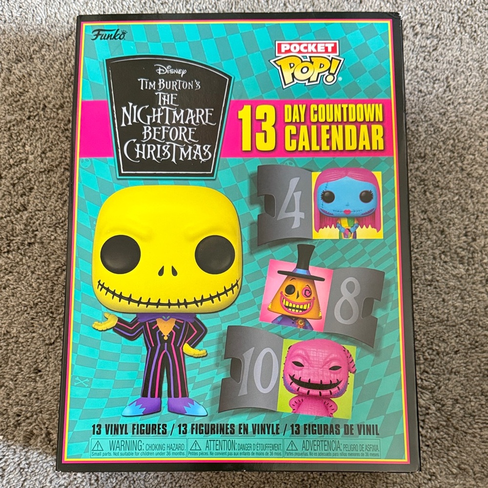 Funko Disney Nightmare Before Christmas Countdown Calendar